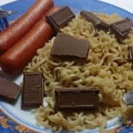 اندومي بالشوكلاته